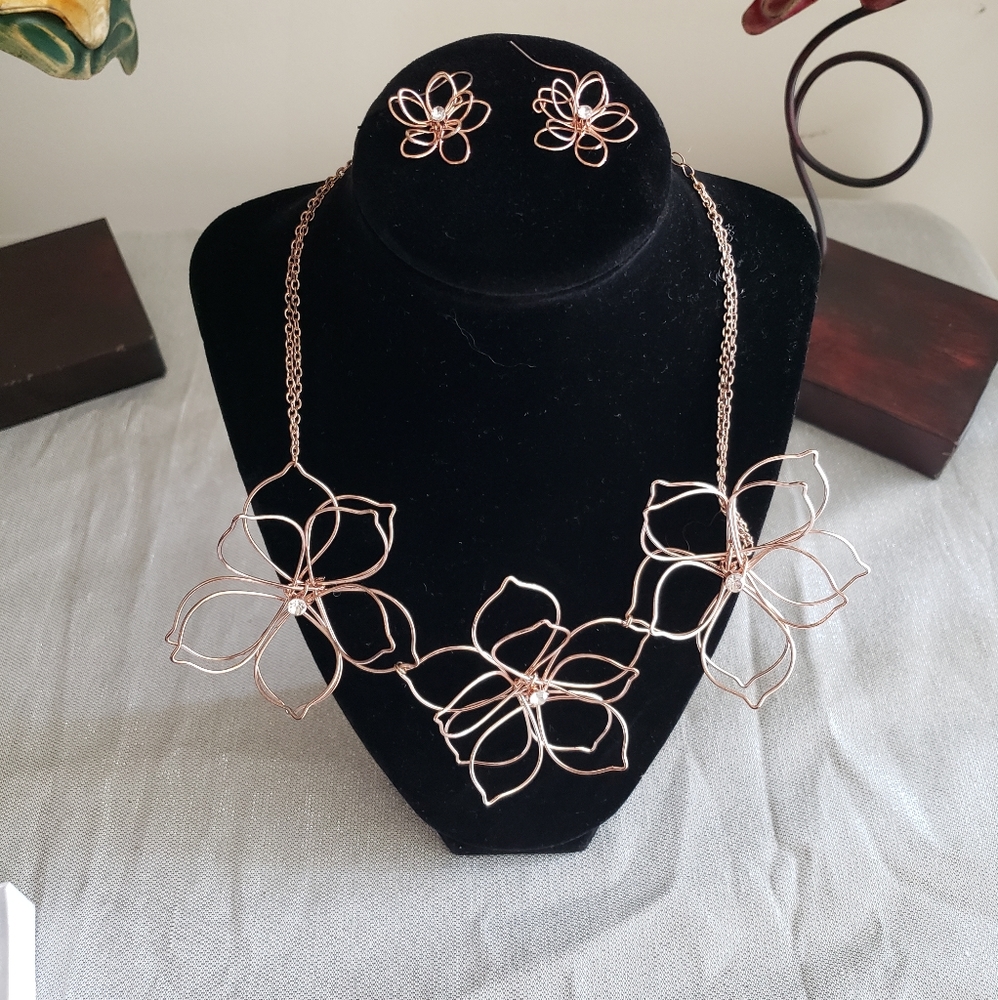 Necklace and Earrings  NWOT